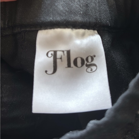 Bevy Flog Shely Black Camo Pull On Pants Joggers Size 27 - Picture 6 of 6